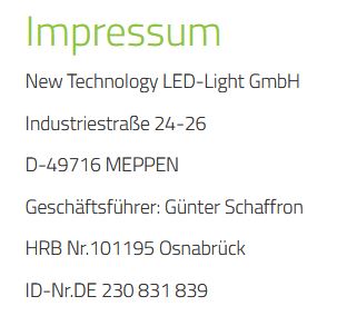 Impressum led-beleuchtung-hendlstall.de.ntligm.de